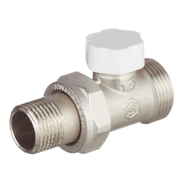 Клапан запорно-балансировочный прямой DN15, 1/2 х 3/4ЕК